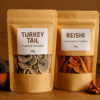 28g turkey tail - reishi value pack of turkey tail and reishi in 28g bags each