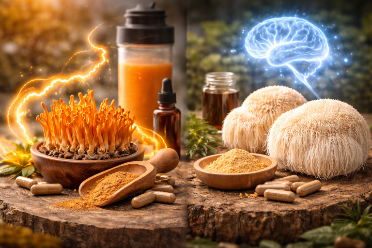Cordyceps-vs-lions-mane-energy-and-focus