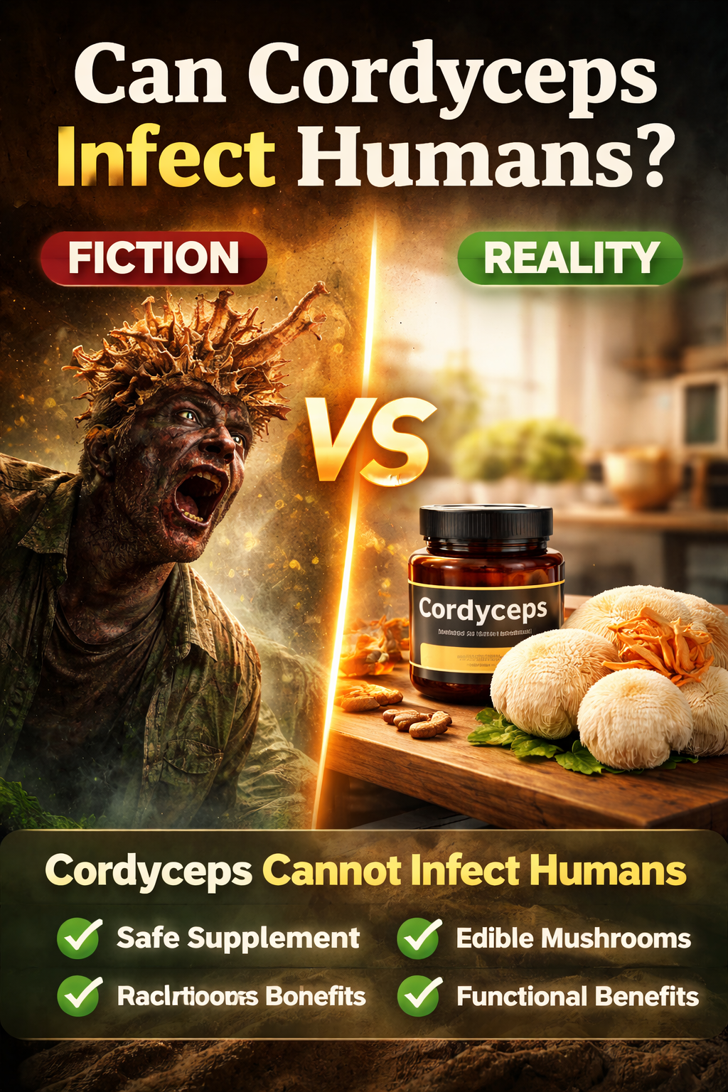 cordyceps zombie mythvs truth