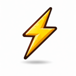 image of lightning bolt