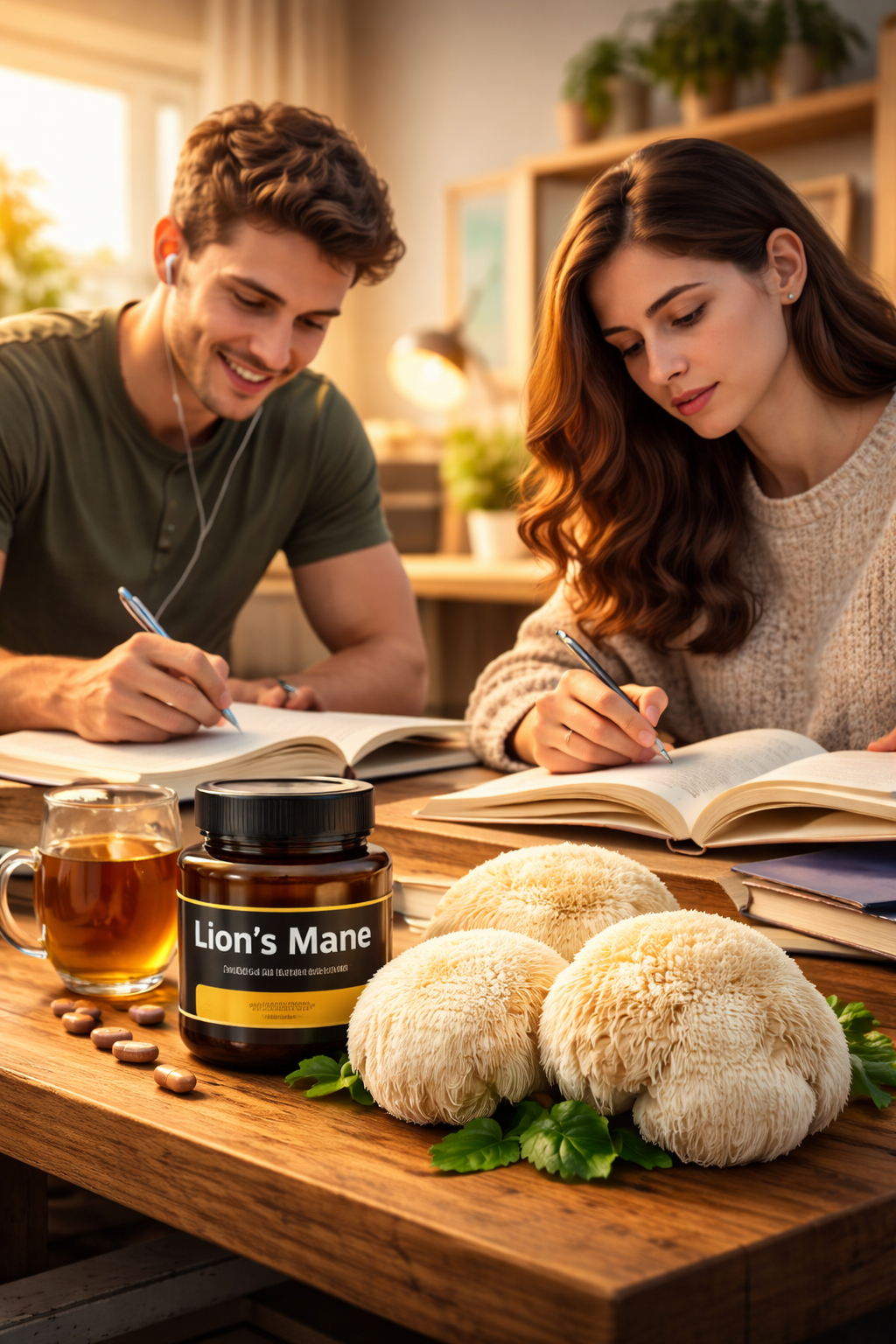 image of lions mane for focus and health